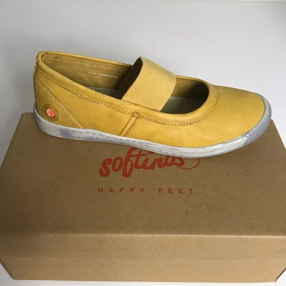 Softinos by FLY London Ion Washed Leather Shoes